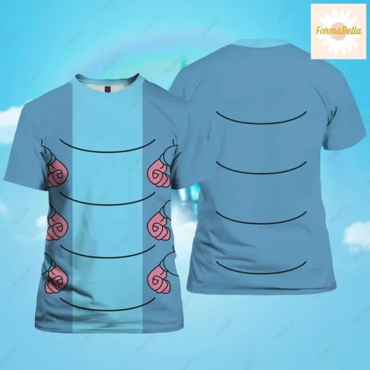 Alice In Wonderland Caterpillar Costume 3D T-SHIRT Mother Day Gift Best Price