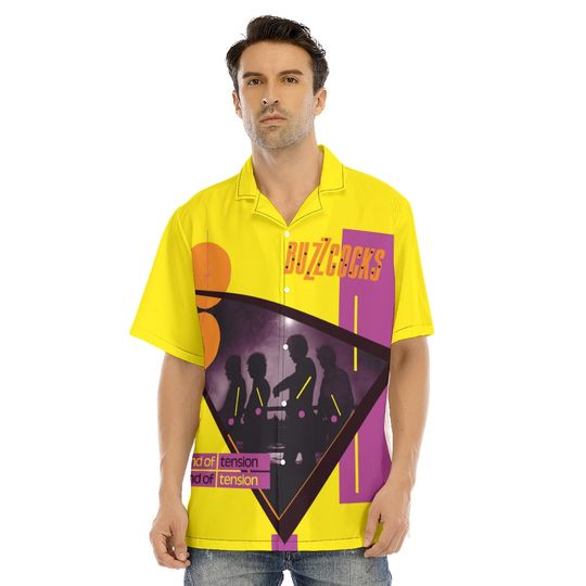 Buzzcocks All-Over Print Hawaiian Button Down Shirt Rock Bands Series