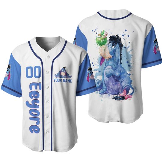 Eeyore Disney Baseball Jersey Shirt