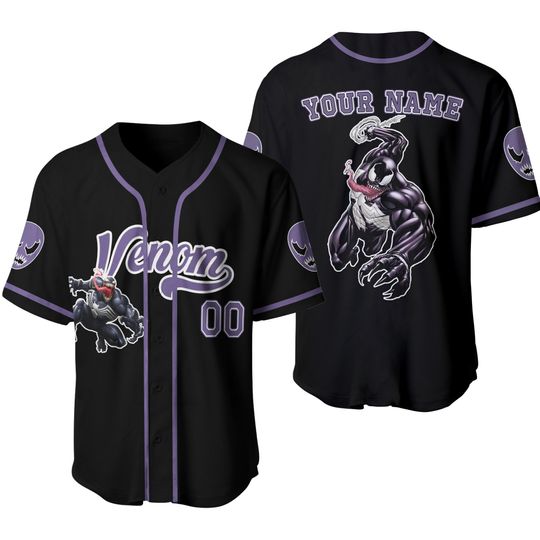 Personalized Venom Jersey Baseball