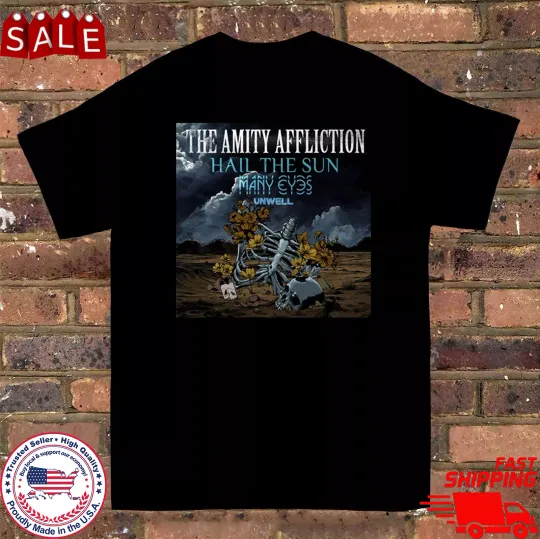 The Amity Affliction, Hail the Sun, Many Eyes Tour 2025 T Shirt