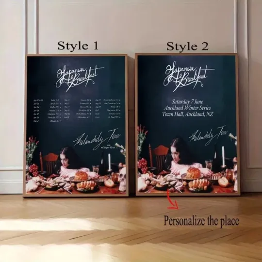 Discover Japanese Breakfast Melancholy Tour 2025 Poster