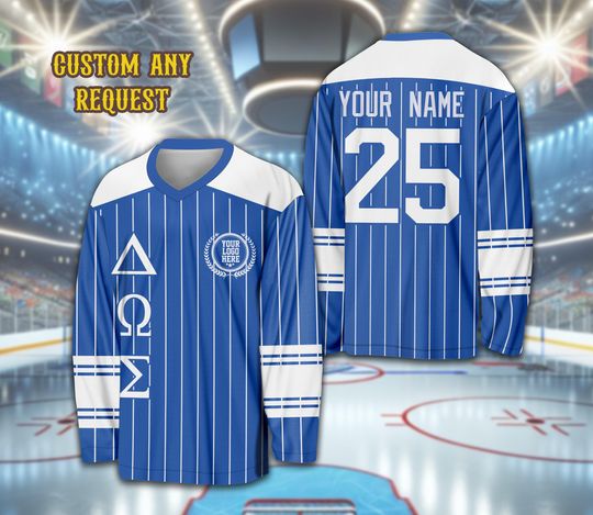 Personalized Name Sorority Ice Hockey Jersey, Custom Color Sorority Sisters Hockey Shirt, College Big Little Hockey Jersey For Hockey Lover