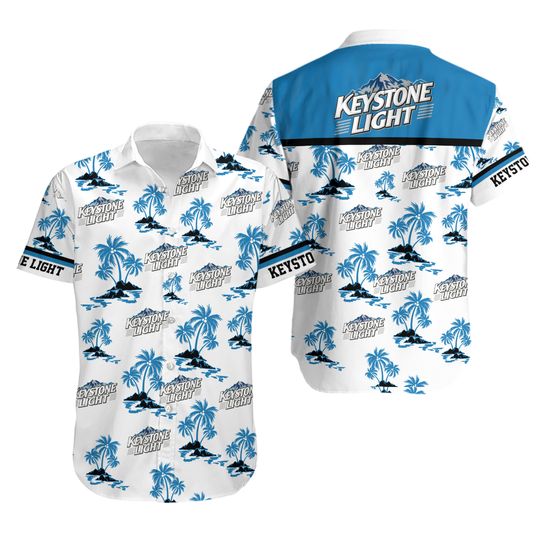 Keystone Light Hawaiian Shirt, Keystone Light Shorts