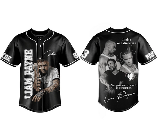 One Direction I Miss Liam Payne Baseball Jersey