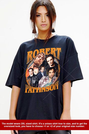 Vintage Graphic Robert Pattinson T-Shirt, Twilight Edward Cullen Vampire Tee