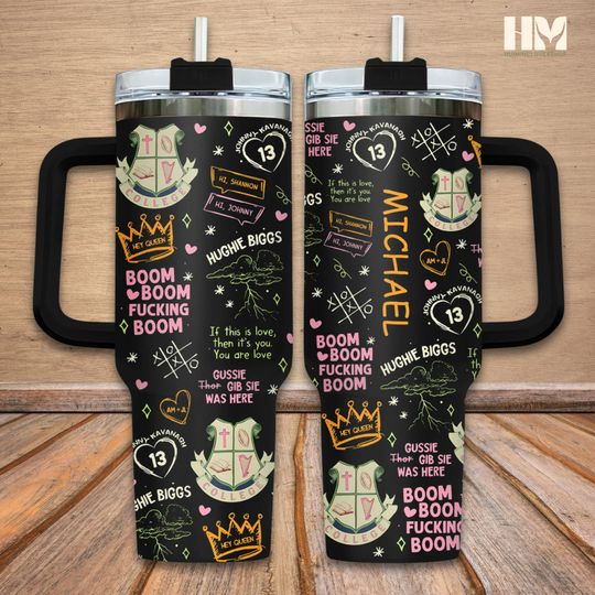 Personalized Boys Of Tommen 40oz Tumbler, Tommen College Stainless Tumbler, Kavanagh 13 Merch Fan, Bookish Tumbler Fan, Kavanagh 13 Cup