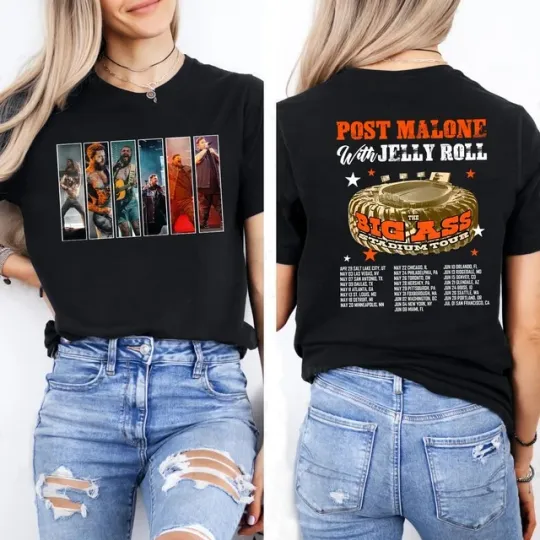 Post Malone Big Ass Stadium Tour T-Shirt