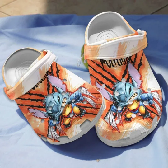 Stitch Cosplay Wolverine Slippers Clogsband Clogs For Adults Lovers