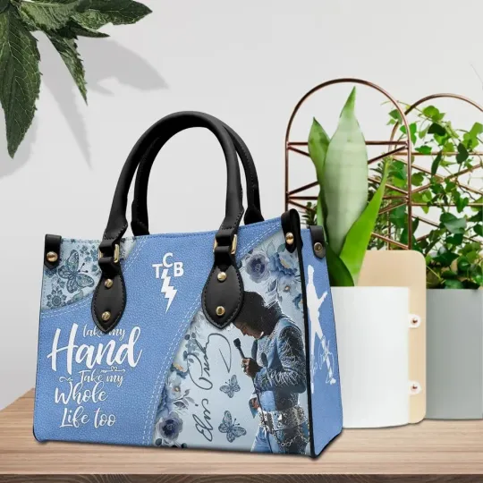 Elvis Presley Leather Handbag, for Fans Leather Handbag, gift for Woman