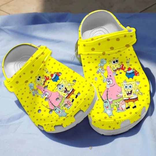 SpongeBob SquarePants Slippers Clogsband Clogs For Adults Lovers