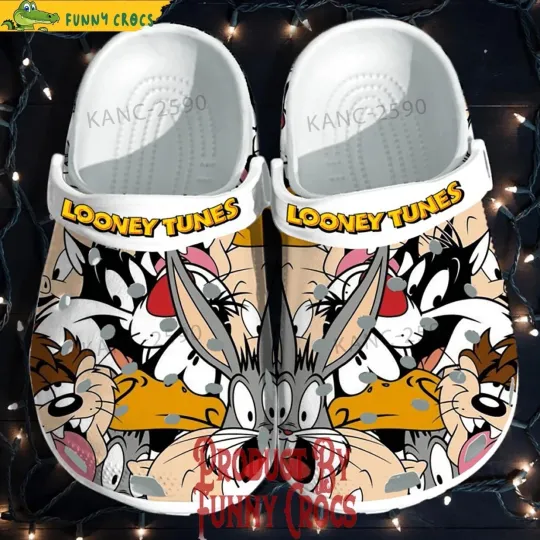 Bugs Bunny Looney Tunes Clogs