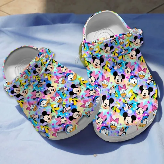 Mickey Mouse Friends Slippers Clogsband Clogs Adults Hot Special