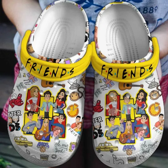 Friends TV Series Slippers Clogsband Clogs For Adults Lovers
