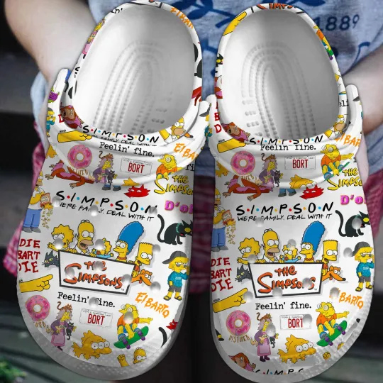 The Simpsons Slippers Clogsband Clogs For Adults Lovers