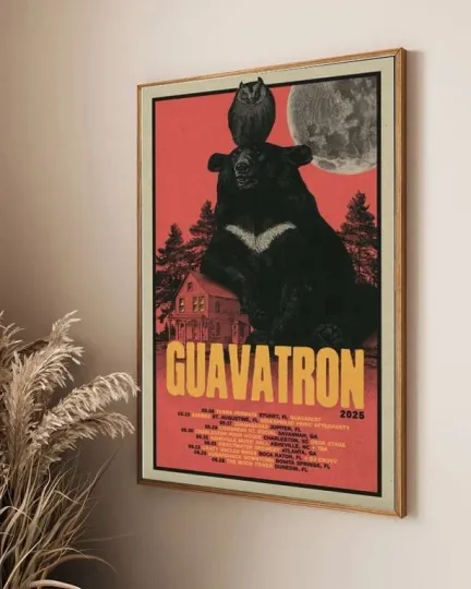 Guavatron Concerts & Live Tour Spring 2025 Poster