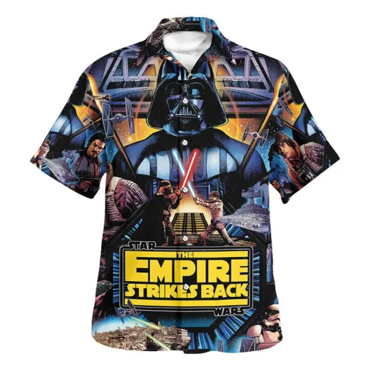 Star Wars The Empire Strikes Back Star Wars Fans Father's Day 3D HAWAII SHIRT