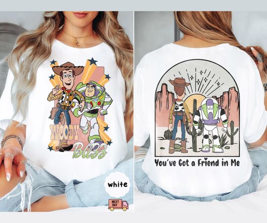 Discover Two-Sided You've Got A Friends In Me Shirt, Toy Story Shirt, Magic Kingdom Shirt, Disney Vacay Mode, Family Trip Shirt, Disney 2025 Sweater