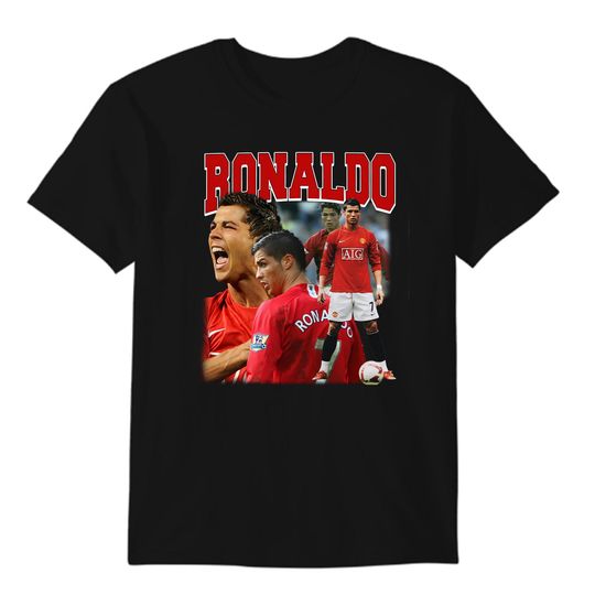 Ronaldo Soccer Bootleg Shirt, Ronaldo, Football Tshirt
