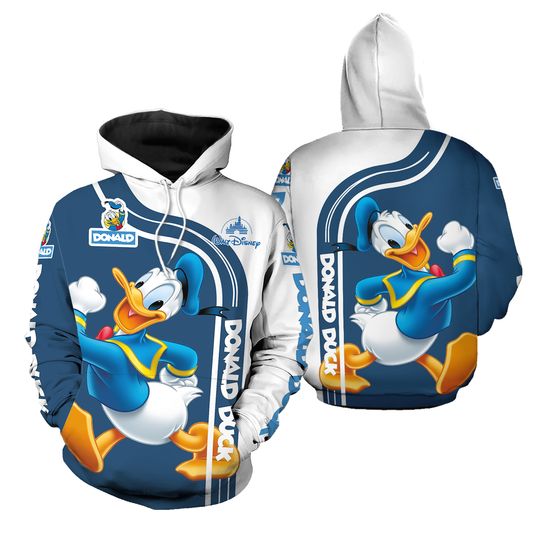 Donald Duck Hoodie, Donald Duck Hoodie Men, Donald Hoodie Women