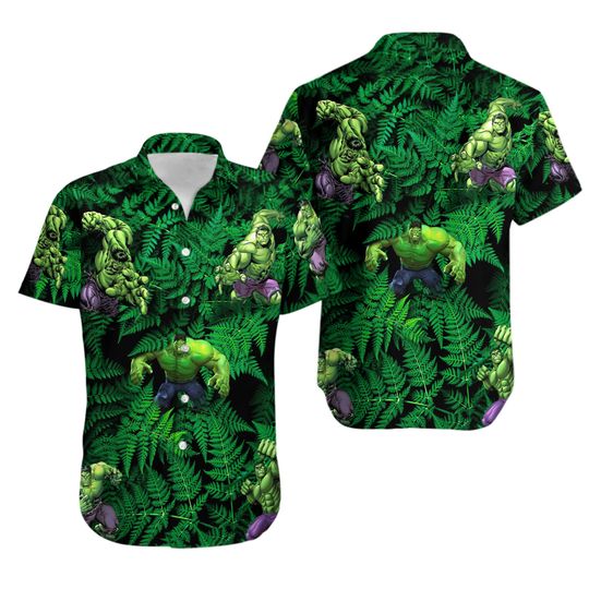 Discover Hulk Superhero 3D All Over Printed Hawaiian Shirt
