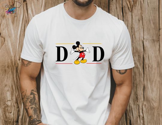 Disney Dad Tee, Mickey Dad, Best Dad Ever, Disneyland Dad Gift, Father's Day tshirt, Disney World Dad, Mickey Father Shirts, father Gift