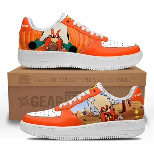 Yosemite Sam Air Force Shoes Men Women Sneaker