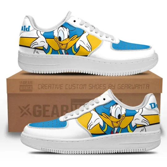 Donald Duck Air Force Shoes Men Women Sneaker