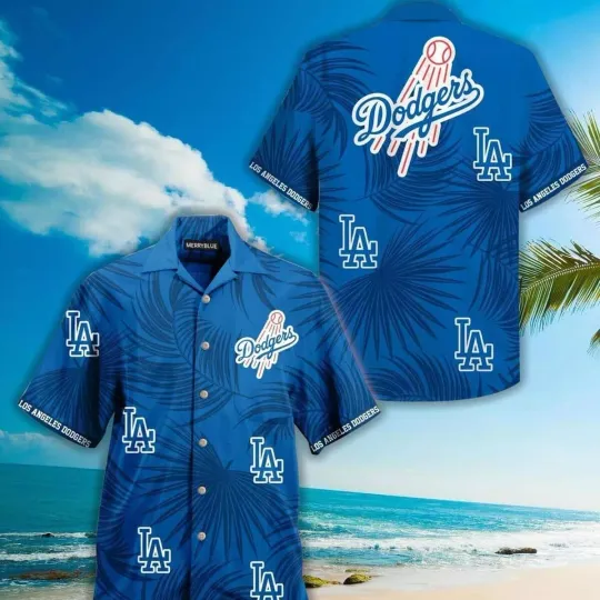 Los Angeles Baseball Team Dodgerss Hawaiian Shirt