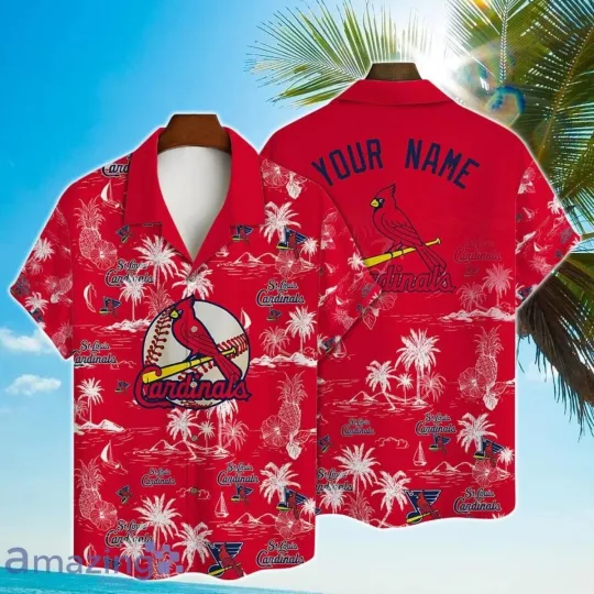 Discover St. Louis Baseball Team Cardinalss Hawaiian Shirt