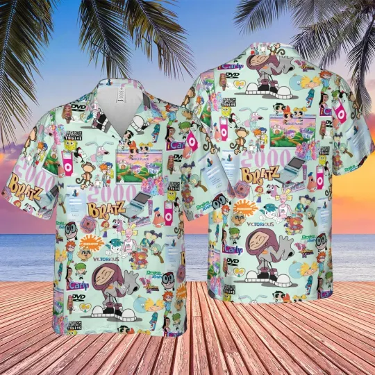 Born In The 2000s Hawaiian Shirt