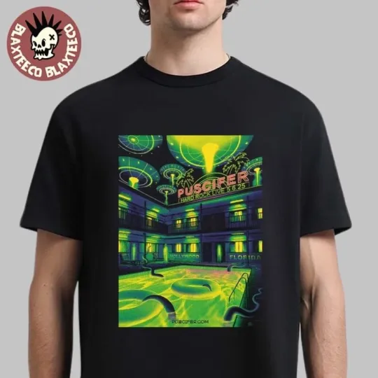 Puscifer Sessanta V2.0 Tee - Hard Rock - May 6, 2025, Hollywood, FL