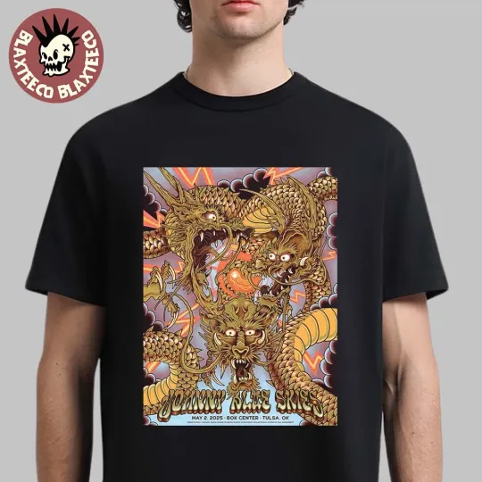 Johnny Blue Skies Tonight For Show In Tulsa On May 2 2025 Unisex T-Shirt