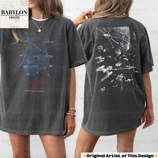 Vintage Star Wars Return of the Jedi T-Shirt - Retro Disney Comfort Colors Family Shirt