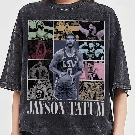 Vintage Jayson Tatum T-Shirt, 90s Oklahoma City Basketball Tee