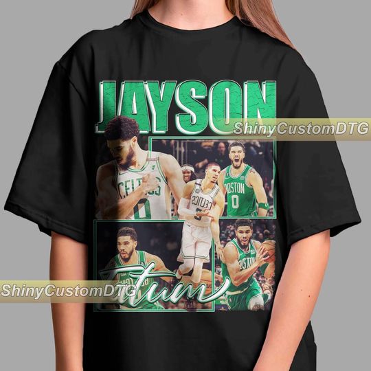Jayson Tatum Basketball Vintage Graphic T-Shirt Unisex