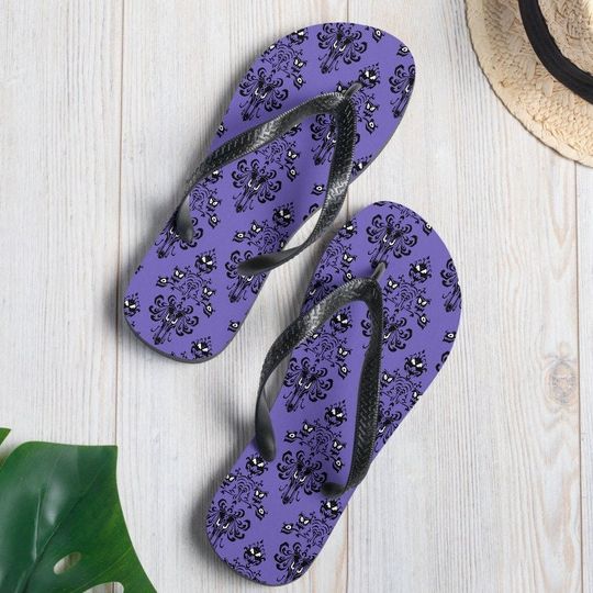 Haunted Mansion Flip Flops