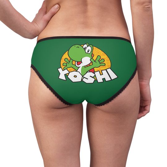 Yoshi Mean in Green Women's Underwear (AOP)