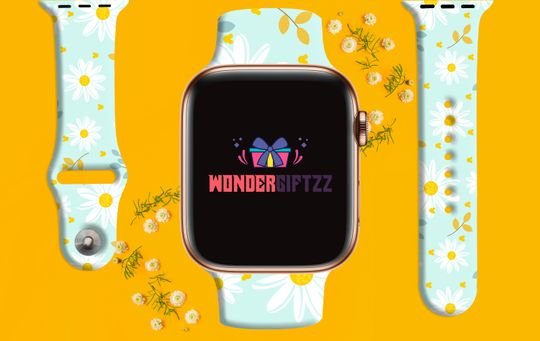Summer Daisy Disney Apple Watch Band - Mickey Snack Disney Castle Design