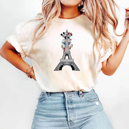 Mickey and Friends Paris Trip Shirt, Disneyland Paris Family Vacation Shirt, Family Matching Paris Shirt, Disneyland Trip