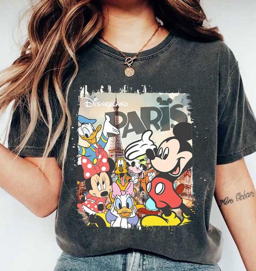 Disneyland Paris Shirt, Disneyland Paris Vacation Shirt, Eiffel Tower Shirt, 2025 Family Vacation Shirt, Disneyland Tee