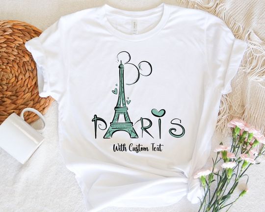 Disneyland Paris Mickey Ears Shirt, Paris Family Trip T-Shirt, Family Matching Paris Shirt, Disney Paris Trip Tee, Eiffel Tower Family Shirt