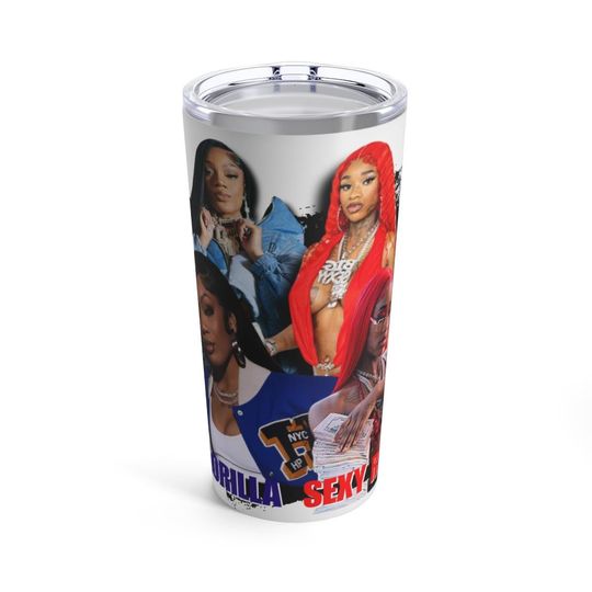 GloRilla and Sexy Red Copper Vacuum Insulated Tumbler