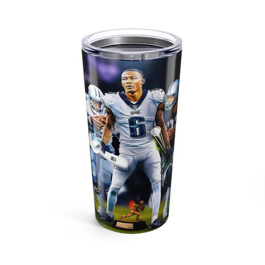 DeVonta Smith Philadelphia Eagles Copper Vacuum Insulated Tumbler
