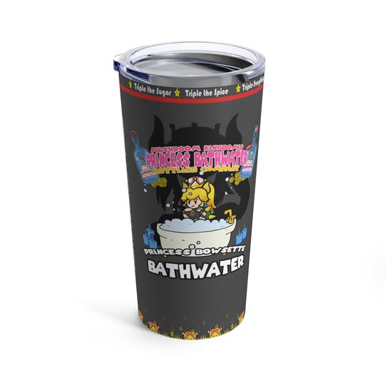 Princess Bowsette Soda Copper Vacuum Insulated Tumbler