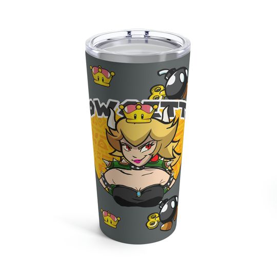 Bowsette Copper Vacuum Insulated Tumbler