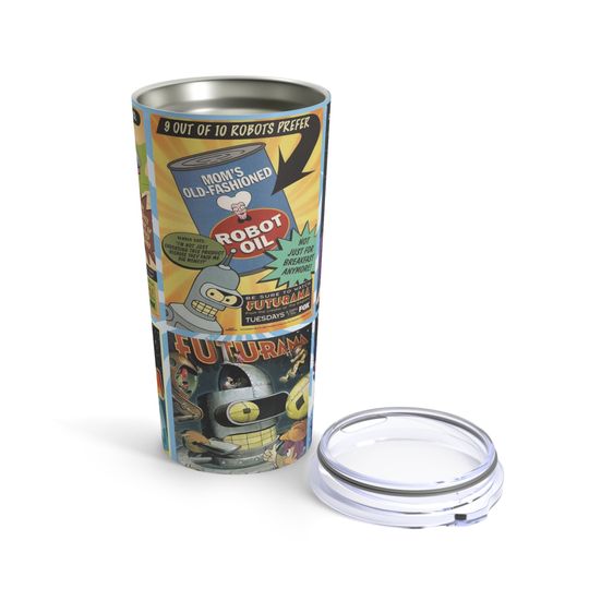 Futurama Posters Copper Vacuum Insulated Tumbler