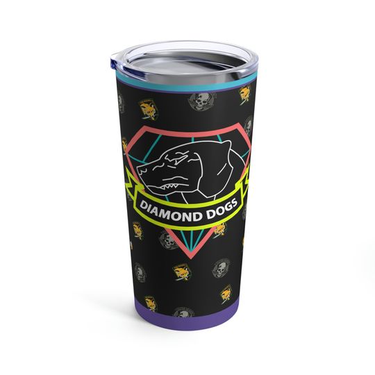 Metal Gear Diamond Dogs Copper Vacuum Insulated Tumbler