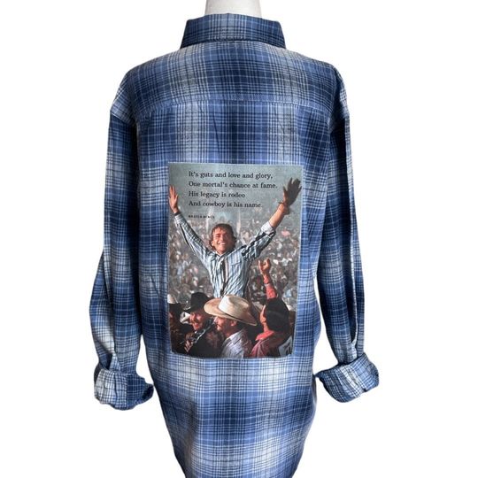 Rodeo Theme Flannel Shirt