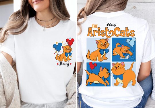 Aristocats Toulouse Shirt, Disney The Aristocats Shirt, Disney Cats Shirt, Animal Kingdom Shirt, Disney Cat Lover Shirt, Disney Gift